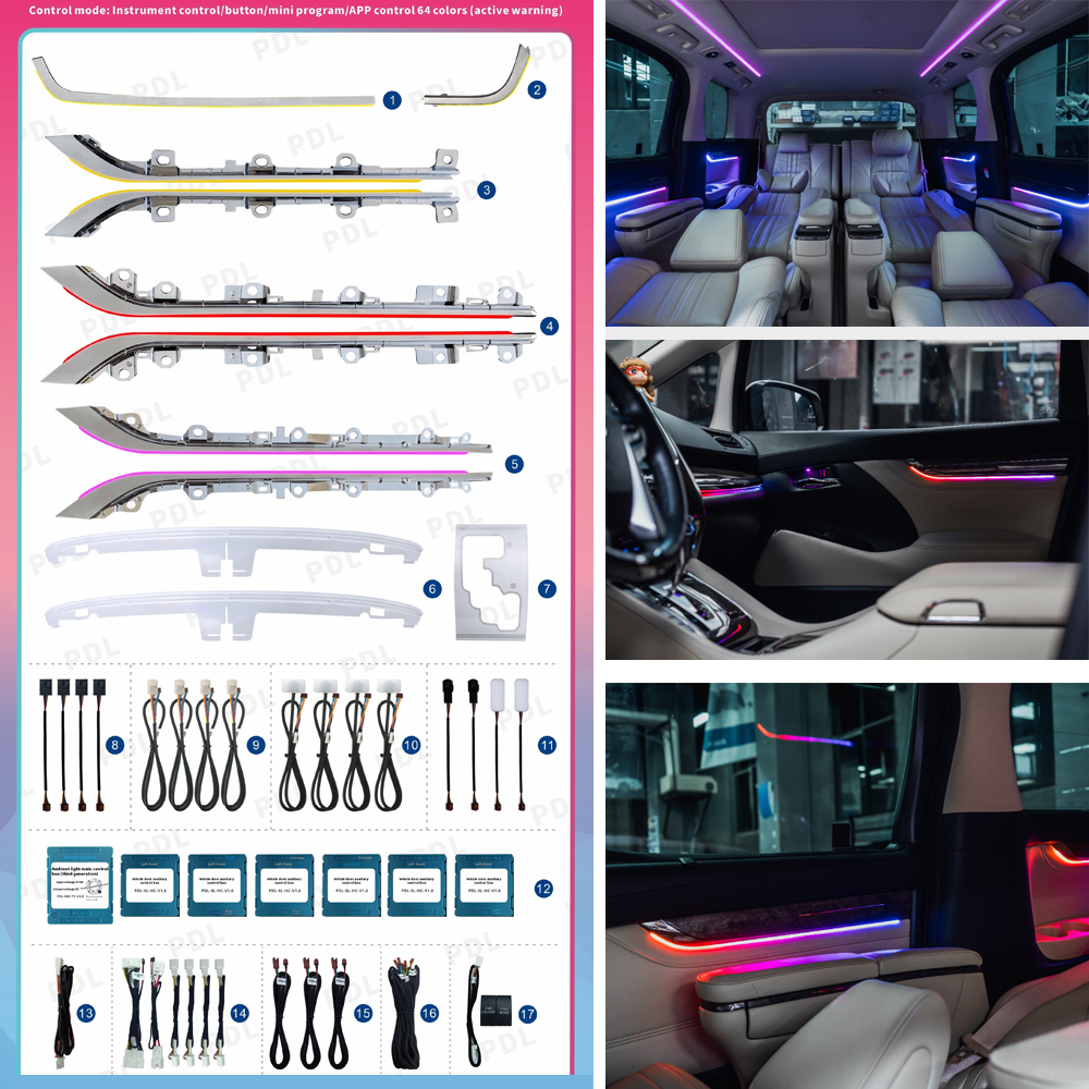 Lighting Interior Decor - Accesorios automotrices luz ambiental para Toyota