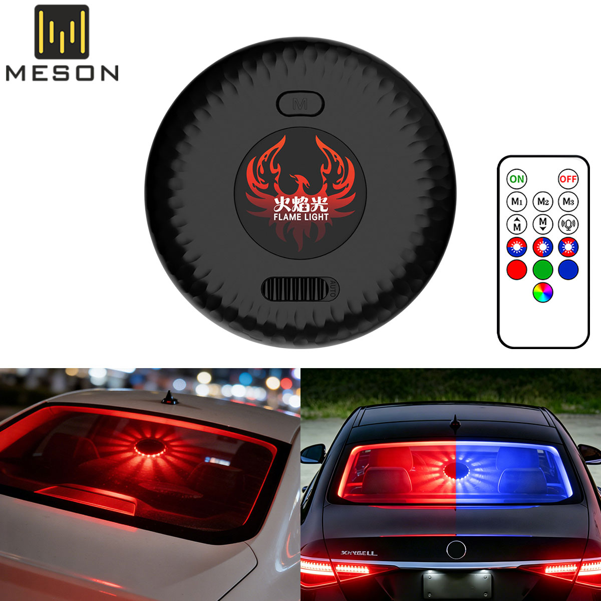 Lighting Interior Decor - Luz de Advertencia de Seguridad RGB
