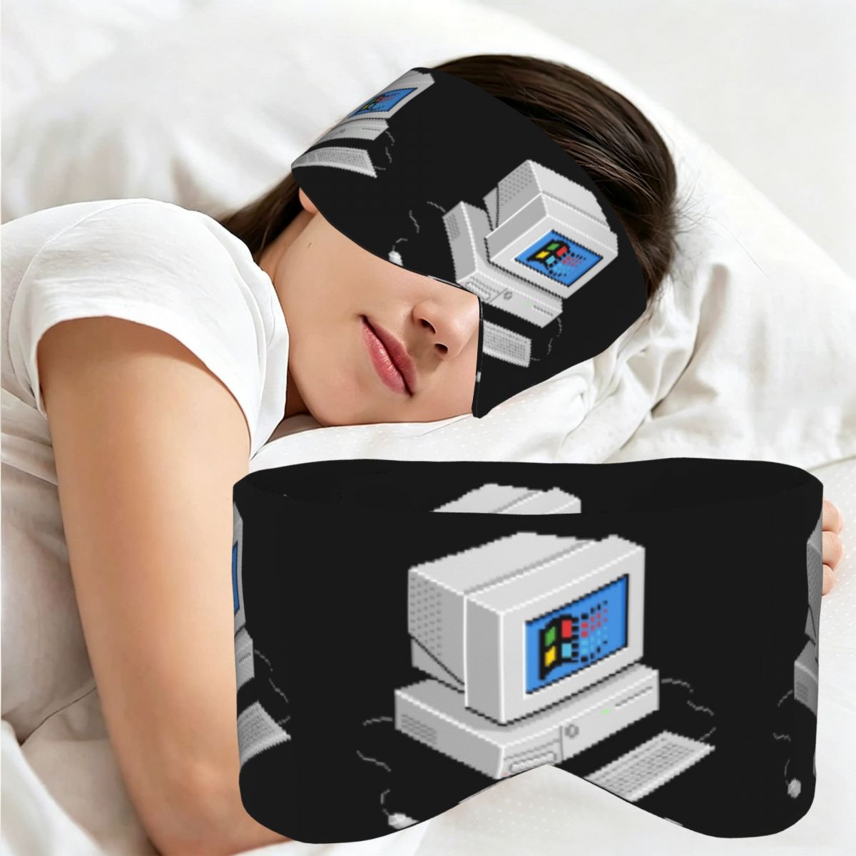 Home Lighting & Decor St Catharines On - Antifaz para Dormir con Diseño Vaporwave,