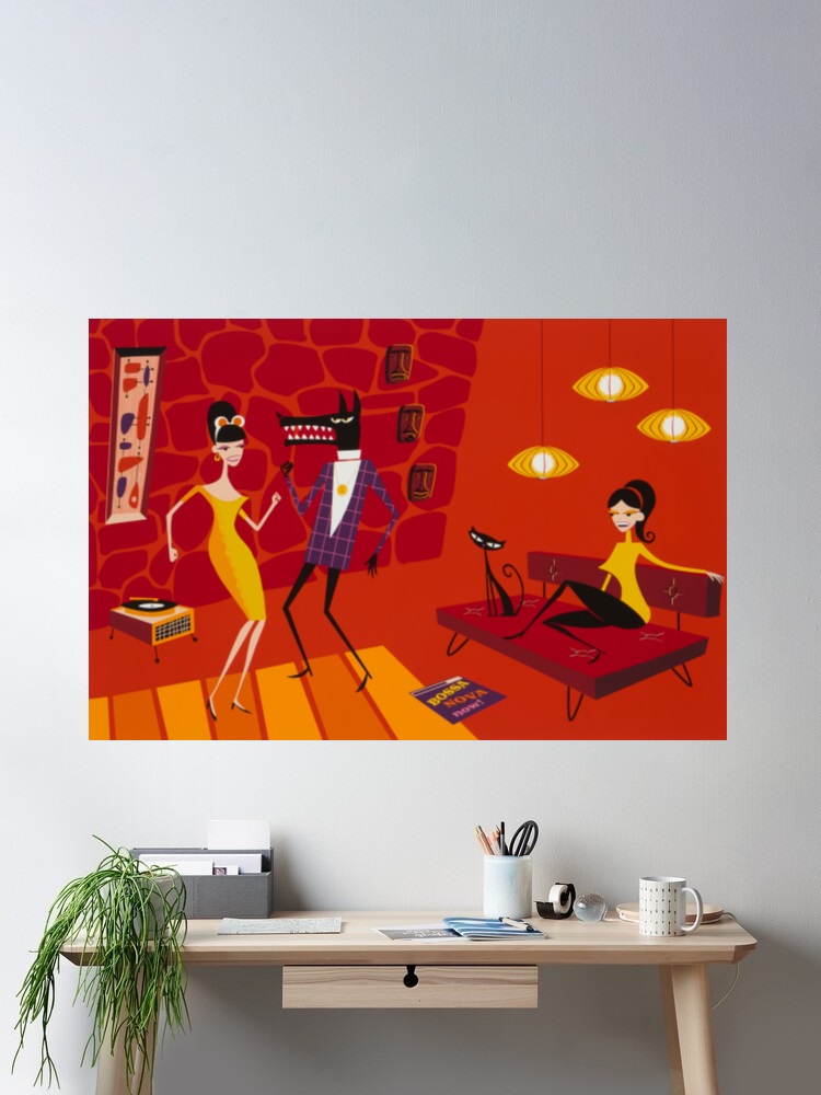 Nova Decor & Lighting Vase - Póster en lienzo con foto de