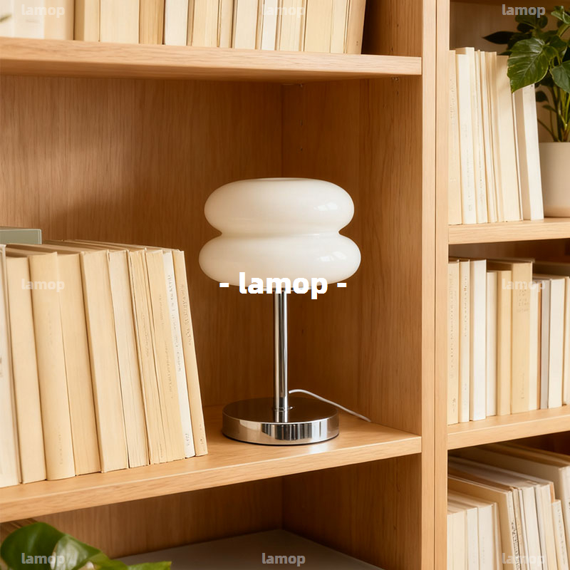 Lámpara de Mesa Bauhaus Cream- - Lighting Decor Living Room reseña y precio