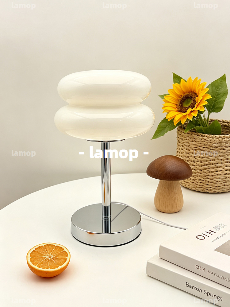 Lámpara de Mesa Bauhaus Cream- - Lighting Decor Living Room reseña y precio