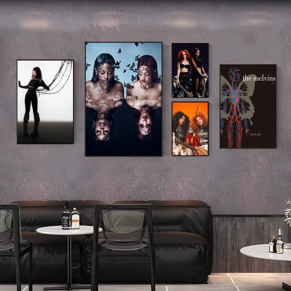 Póster de mariposas de la band - Nova Decor & Lighting Vase reseña y precio