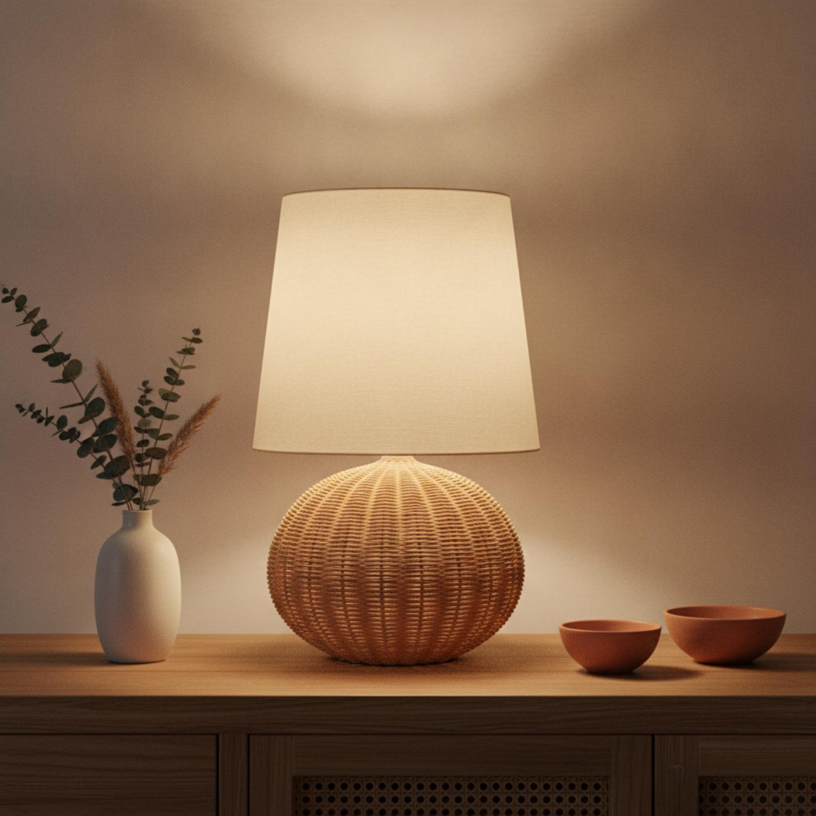 Lámpara de Noche con Base de R - Lighting Decor Living Room reseña y precio