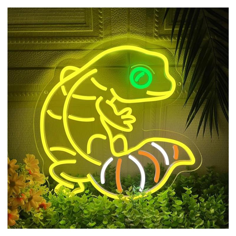 Letrero de neón con forma de G - Gecko Lighting & Decor reseña y precio