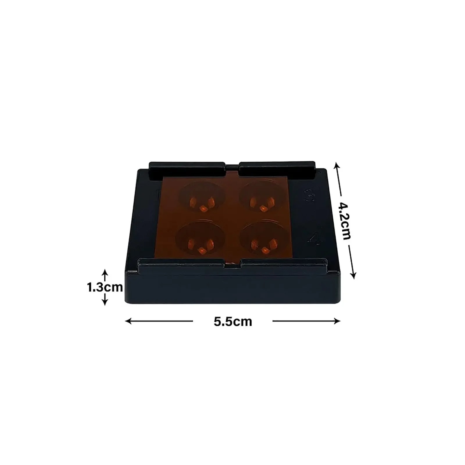 Caja organizadora de resina de - Lighting Jockey reseña y precio