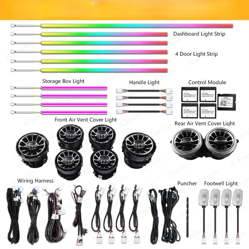Tira de Luces Dinámicas W217 W - Lighting Interior Decor reseña y precio