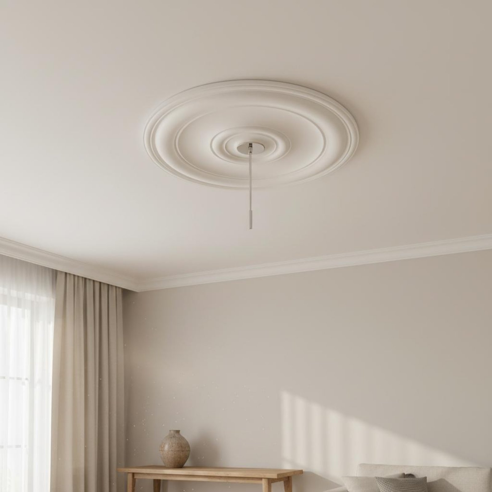 Medallón de Techo Redondo, Dis - Lighting Interior Decor reseña y precio