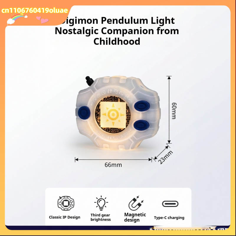 Digimon Digivice Llavero con L - Pendant Light Shade reseña y precio