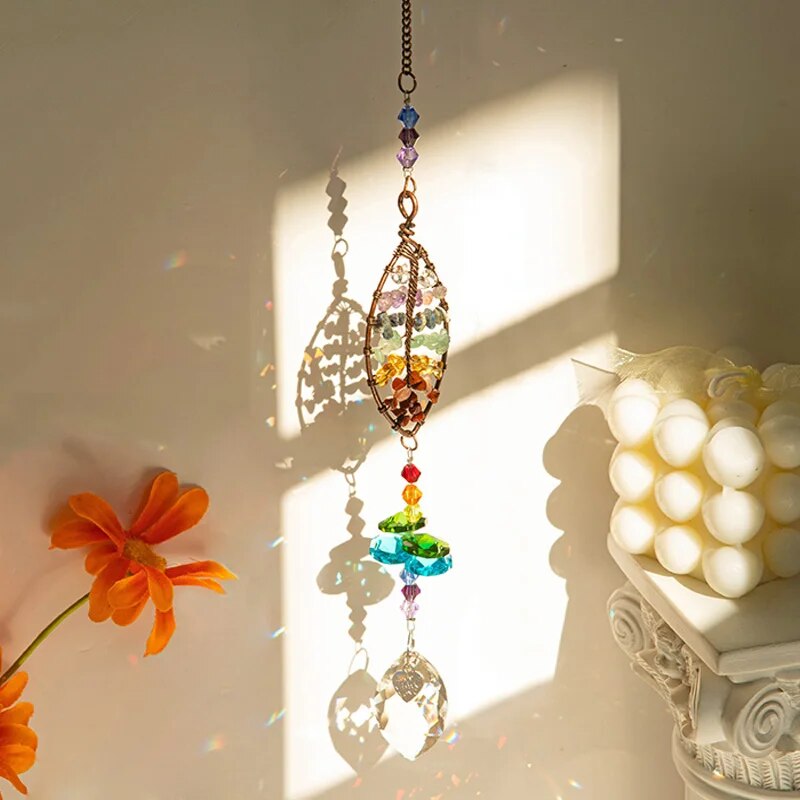 Colgante de cristal de árbol d - Lighting Decor Inc reseña y precio