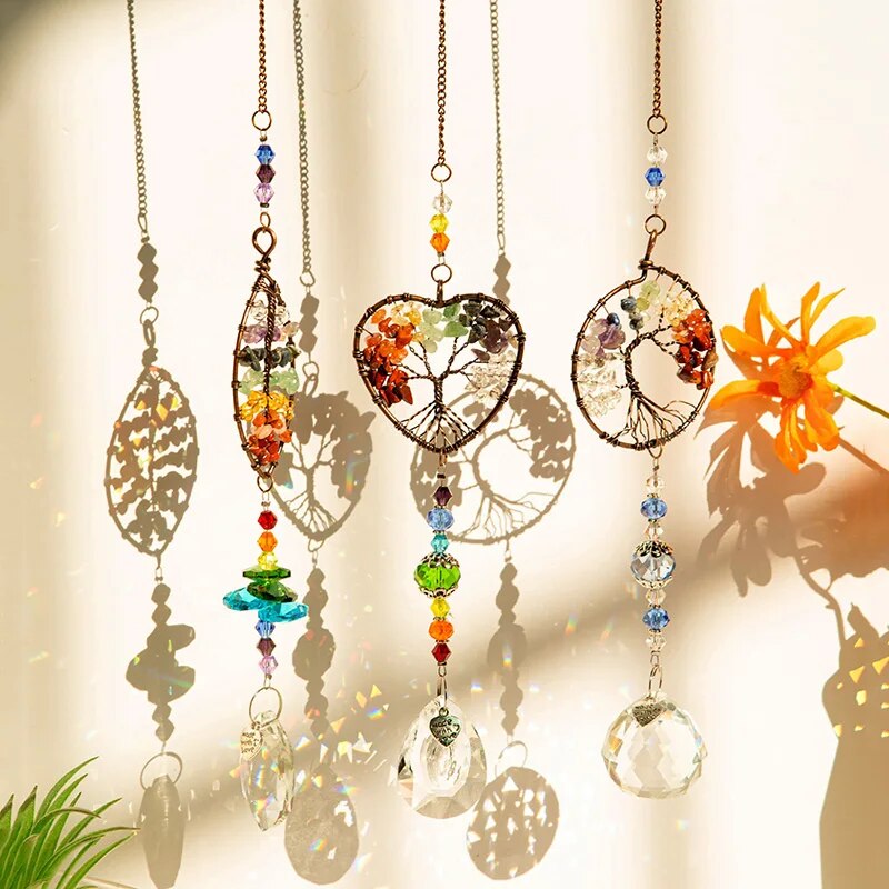 Colgante de cristal de árbol d - Lighting Decor Inc reseña y precio