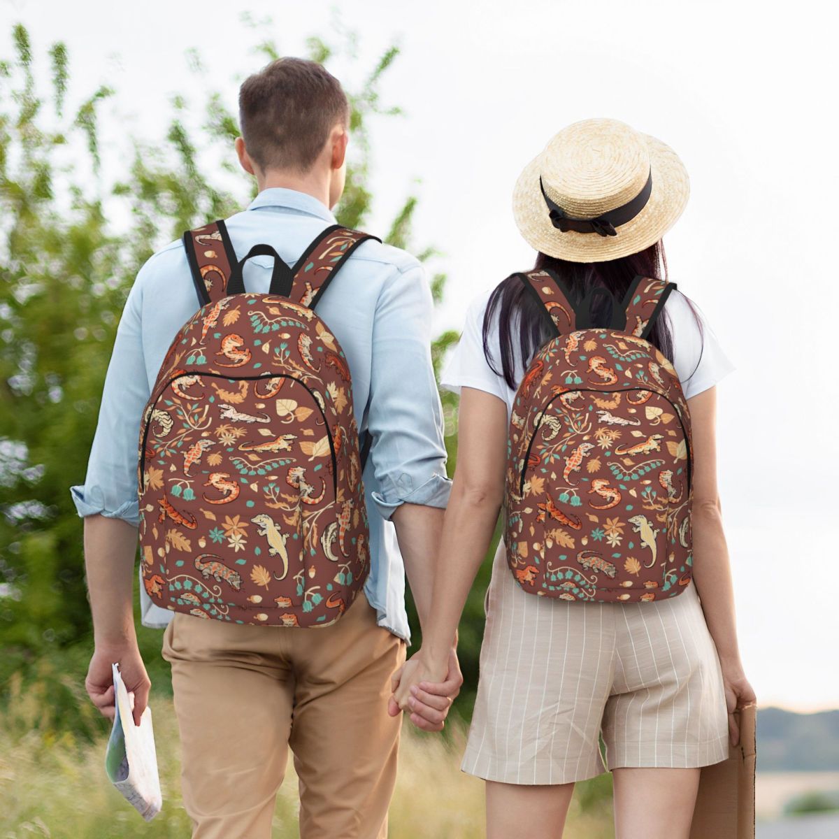 Mochila Geckos de otoño en col - Gecko Lighting & Decor reseña y precio