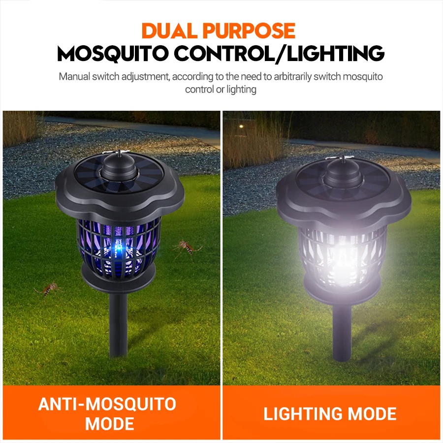 Lámpara Solar LED 2 en 1 de 12 - Lighting Bug Decor reseña y precio