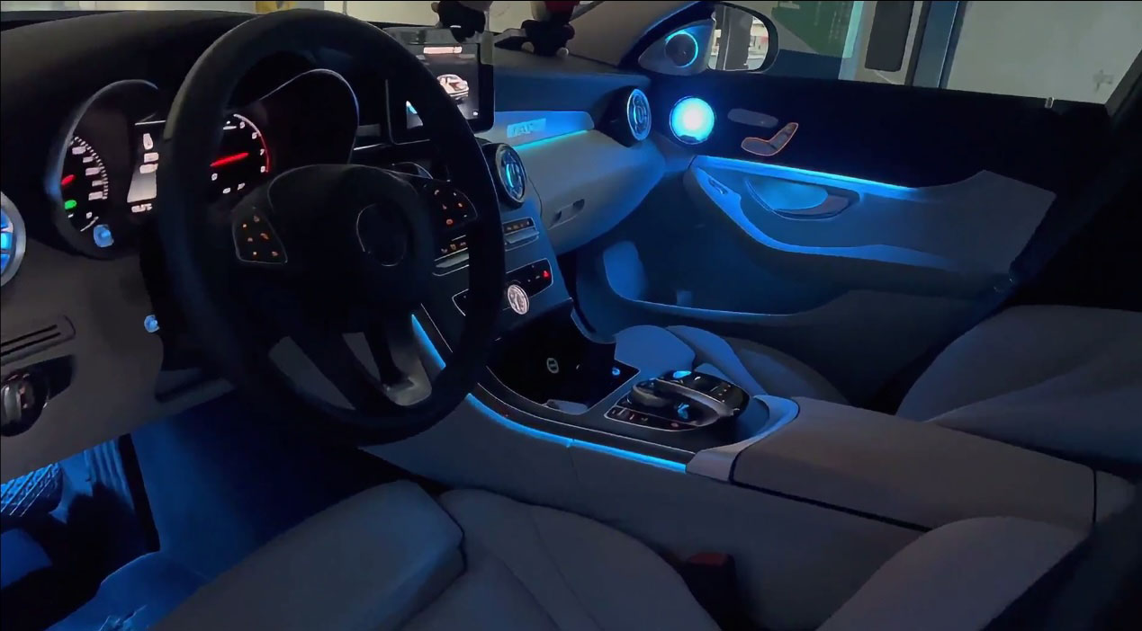 Luz ambiental para Mercedes-Be - Lighting Decor Inc reseña y precio