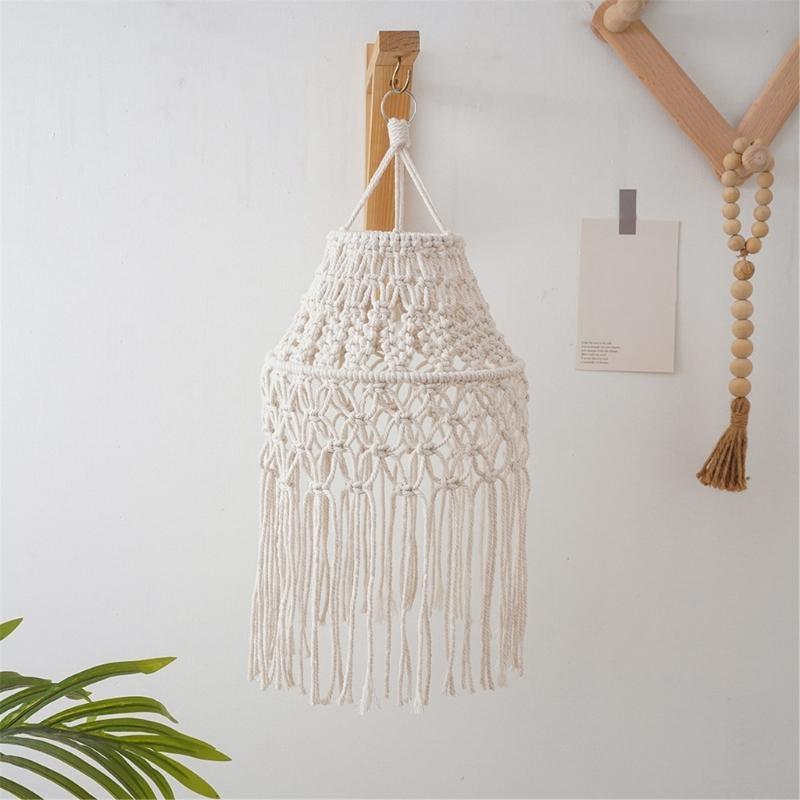 Pantalla macramé bohemia para  - Lighting Jockey reseña y precio