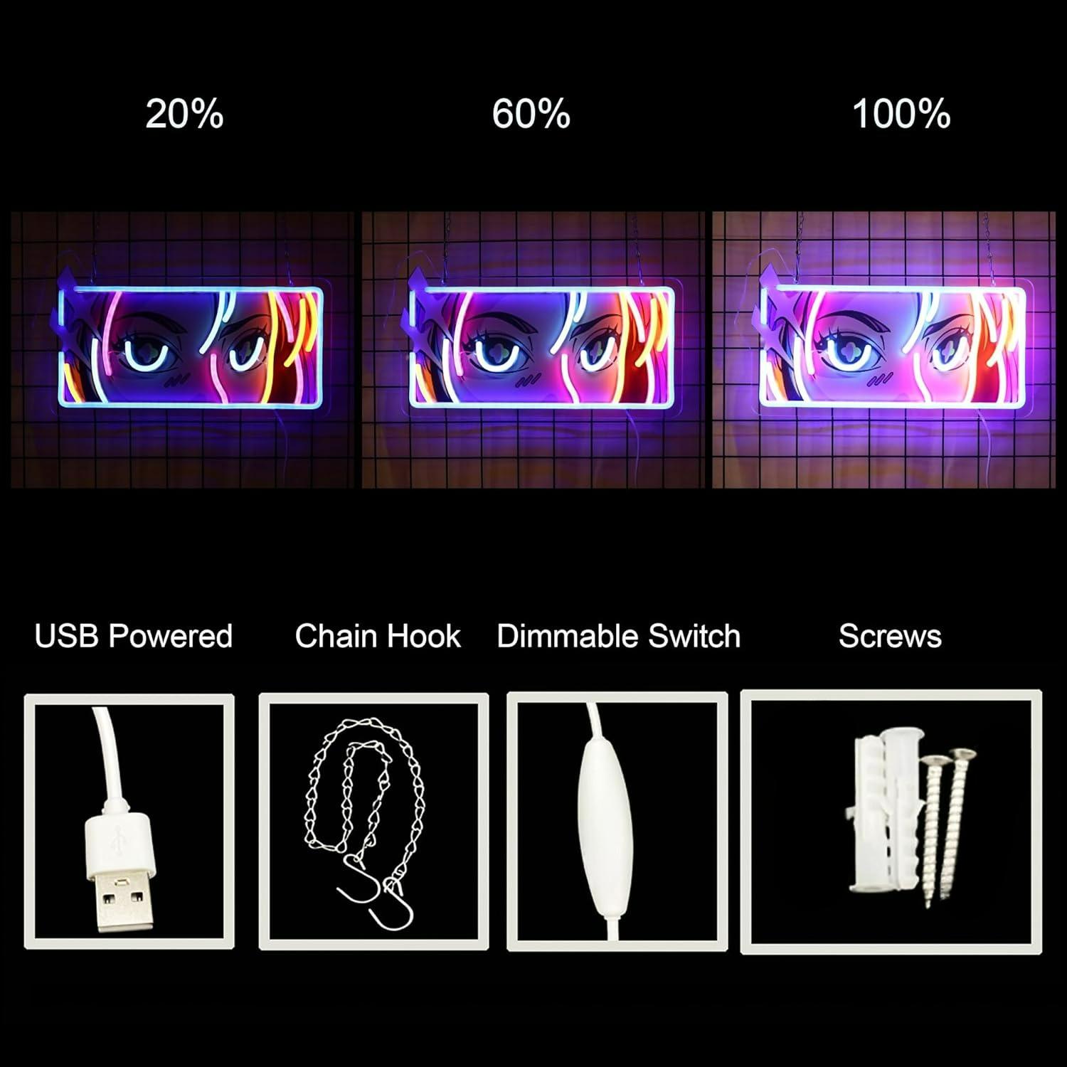 Letrero de Neón con Diseño de  - Led Lighting Wall Decor reseña y precio