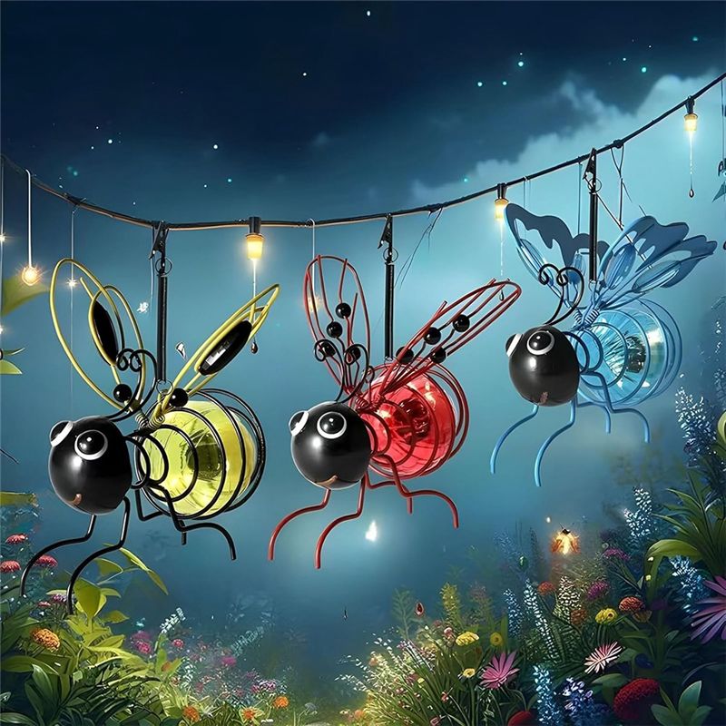 ¡NUEVO! A93G】 Luces solares de - Lighting Bug Decor reseña y precio