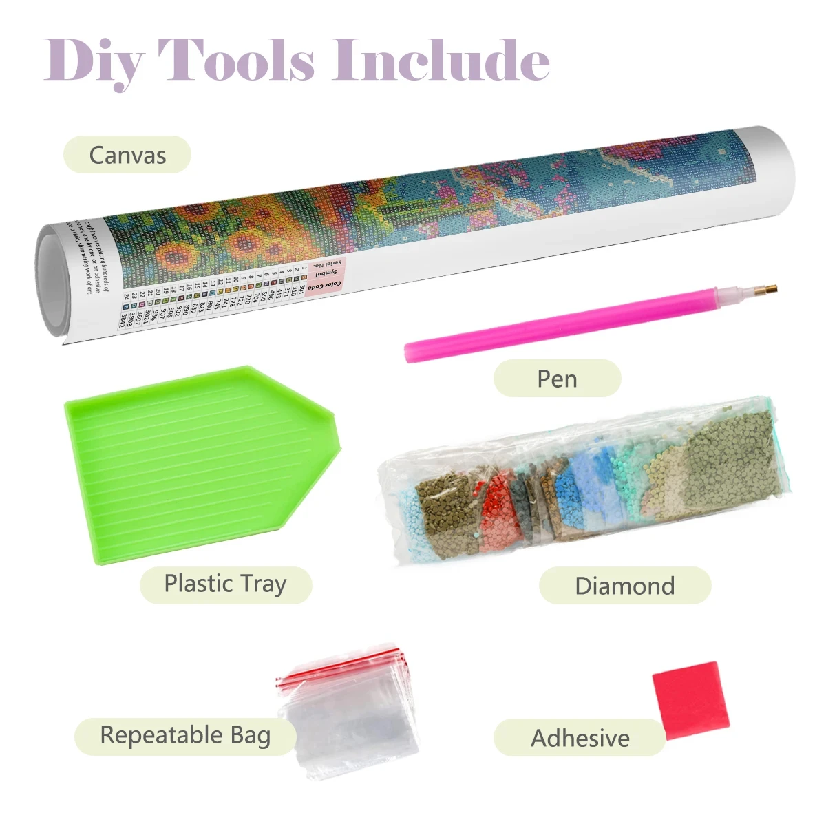 Pintura de Diamantes DIY 2026  - Nova Decor & Lighting Vase reseña y precio