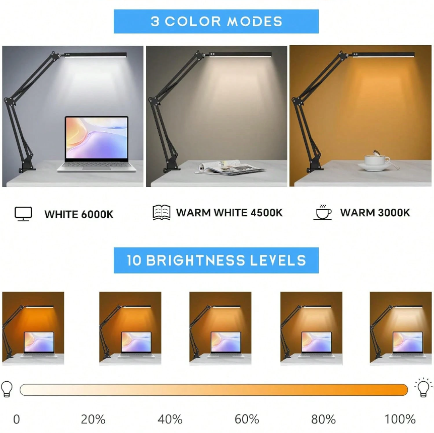Lámpara de escritorio LED para - Home Lighting & Decor St Catharines On reseña y precio