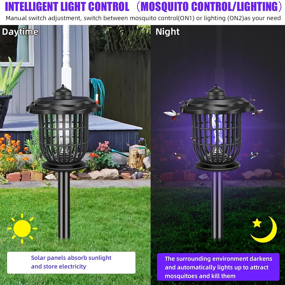 Lámpara Solar LED 2 en 1 de 12 - Lighting Bug Decor reseña y precio