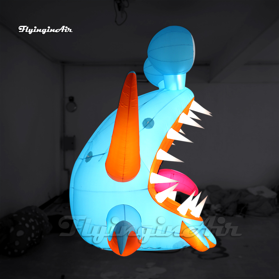 Monstruo Inflable Gigante de 3 - Lighting Bug Decor reseña y precio